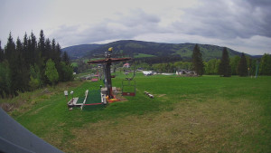 Horské atrakce Ramzová - Horní část sjezdovky Skiareálu Ramzová - 5.5.2025 v 16:00 Horské atrakce Ramzová - Horní část sjezdovky Skiareálu Ramzová - 5.5.2025 v 16:00