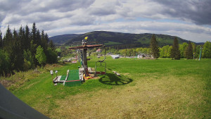 Skiarena R3 Ramzová - Horní část sjezdovky Skiareálu Ramzová - 9.5.2025 v 14:30