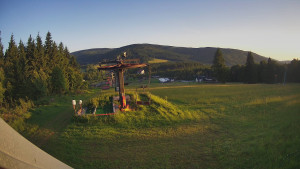 Skiarena R3 Ramzová - Horní část sjezdovky Skiareálu Ramzová - 14.6.2025 v 05:30