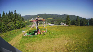 Skiarena R3 Ramzová - Horní část sjezdovky Skiareálu Ramzová - 14.6.2025 v 10:30