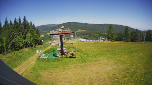 Skiarena R3 Ramzová - Horní část sjezdovky Skiareálu Ramzová - 14.6.2025 v 11:30