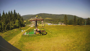 Skiarena R3 Ramzová - Horní část sjezdovky Skiareálu Ramzová - 14.6.2025 v 12:30