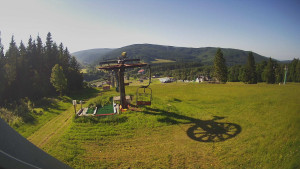 Skiarena R3 Ramzová - Horní část sjezdovky Skiareálu Ramzová - 14.6.2025 v 17:30
