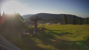 Skiarena R3 Ramzová - Horní část sjezdovky Skiareálu Ramzová - 14.6.2025 v 19:30