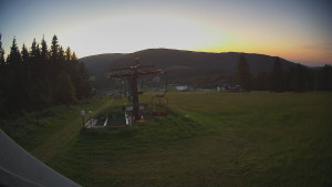 Skiarena R3 Ramzová - Horní část sjezdovky Skiareálu Ramzová - 14.6.2025 v 21:30