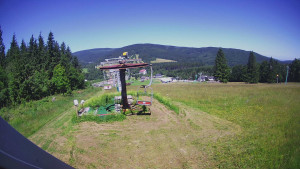 Skiarena R3 Ramzová - Horní část sjezdovky Skiareálu Ramzová - 1.7.2025 v 11:30