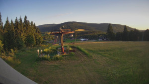 Skiarena R3 Ramzová - Horní část sjezdovky Skiareálu Ramzová - 3.7.2025 v 05:30