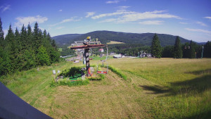 Skiarena R3 Ramzová - Horní část sjezdovky Skiareálu Ramzová - 3.7.2025 v 09:30