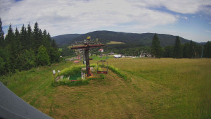 Skiarena R3 Ramzová - Horní část sjezdovky Skiareálu Ramzová - 3.7.2025 v 10:30