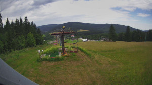 Skiarena R3 Ramzová - Horní část sjezdovky Skiareálu Ramzová - 3.7.2025 v 11:30