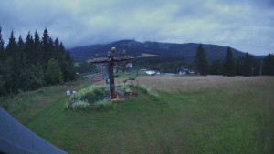 Skiarena R3 Ramzová - Horní část sjezdovky Skiareálu Ramzová - 12.7.2025 v 04:30