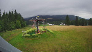 Skiarena R3 Ramzová - Horní část sjezdovky Skiareálu Ramzová - 12.7.2025 v 07:30