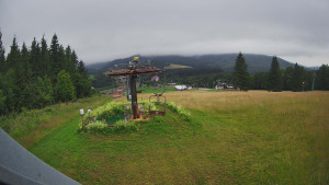 Skiarena R3 Ramzová - Horní část sjezdovky Skiareálu Ramzová - 12.7.2025 v 08:00