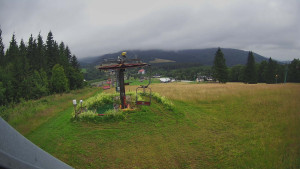 Skiarena R3 Ramzová - Horní část sjezdovky Skiareálu Ramzová - 12.7.2025 v 08:30
