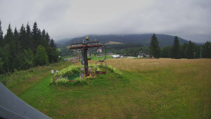Skiarena R3 Ramzová - Horní část sjezdovky Skiareálu Ramzová - 12.7.2025 v 09:00