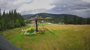 Skiarena R3 Ramzová - Horní část sjezdovky Skiareálu Ramzová - 12.7.2025 v 11:30