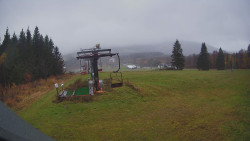 Horní část sjezdovky Skiareálu Ramzová