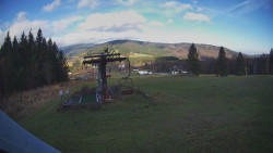 Horní část sjezdovky Skiareálu Ramzová