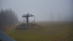 Horní část sjezdovky Skiareálu Ramzová