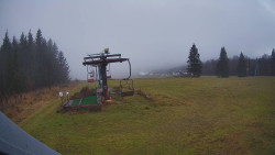 Horní část sjezdovky Skiareálu Ramzová