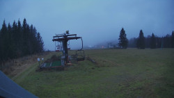 Horní část sjezdovky Skiareálu Ramzová