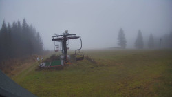 Horní část sjezdovky Skiareálu Ramzová