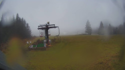 Horní část sjezdovky Skiareálu Ramzová