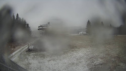 Horní část sjezdovky Skiareálu Ramzová