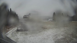 Horní část sjezdovky Skiareálu Ramzová