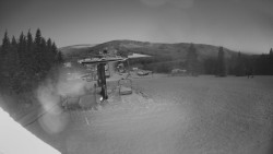 Horní část sjezdovky Skiareálu Ramzová