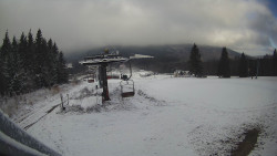 Horní část sjezdovky Skiareálu Ramzová