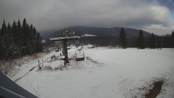 Horní část sjezdovky Skiareálu Ramzová