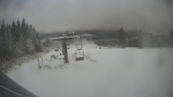 Horní část sjezdovky Skiareálu Ramzová