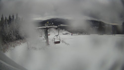 Horní část sjezdovky Skiareálu Ramzová