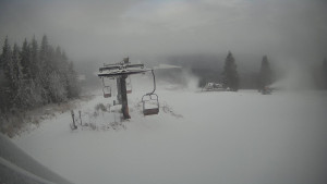 Horské atrakce Ramzová - Horní část sjezdovky Skiareálu Ramzová - 23.11.2025 v 08:30