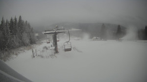 Horské atrakce Ramzová - Horní část sjezdovky Skiareálu Ramzová - 23.11.2025 v 10:00