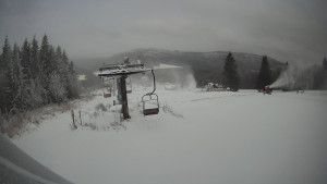 Horské atrakce Ramzová - Horní část sjezdovky Skiareálu Ramzová - 23.11.2025 v 11:00