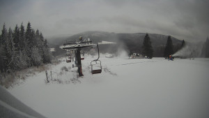Horské atrakce Ramzová - Horní část sjezdovky Skiareálu Ramzová - 23.11.2025 v 11:30