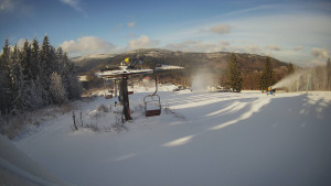 Horské atrakce Ramzová - Horní část sjezdovky Skiareálu Ramzová - 23.11.2025 v 13:30