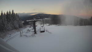 Horské atrakce Ramzová - Horní část sjezdovky Skiareálu Ramzová - 23.11.2025 v 16:00