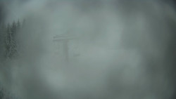 Horní část sjezdovky Skiareálu Ramzová