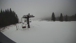 Horní část sjezdovky Skiareálu Ramzová