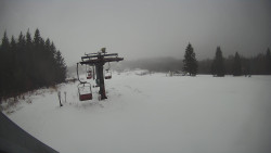 Horní část sjezdovky Skiareálu Ramzová