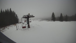 Horní část sjezdovky Skiareálu Ramzová