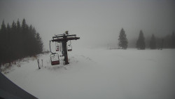 Horní část sjezdovky Skiareálu Ramzová