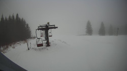 Horní část sjezdovky Skiareálu Ramzová