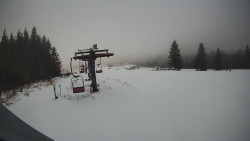 Horní část sjezdovky Skiareálu Ramzová