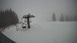 Horní část sjezdovky Skiareálu Ramzová