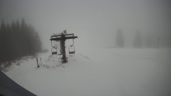 Horní část sjezdovky Skiareálu Ramzová