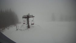 Horní část sjezdovky Skiareálu Ramzová